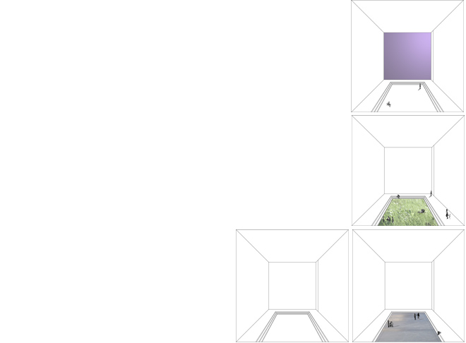 Kurzentwurf Paris 2012 optionale Raumnutzung, Rue des Jardins Saint-Paul